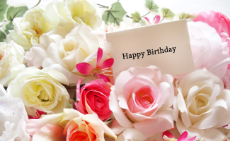 ◆従業員の奥様・ご主人様の誕生日に花束が届きます。